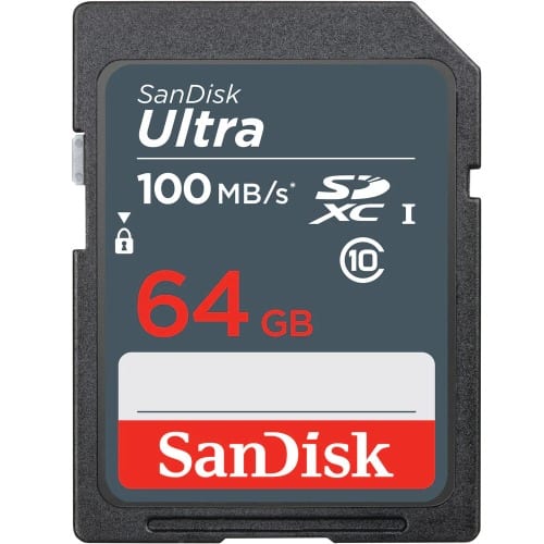 Sandisk Ultra Sdhc Card 64gb 100mb/s Class 10