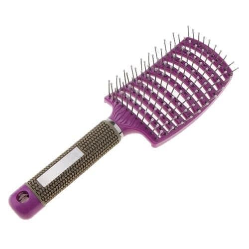 Curved Vented Detangling Paddle Hair Brush