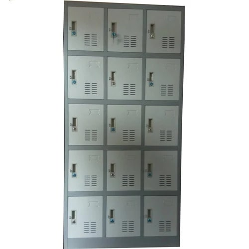 Metal Box Storage Lockers - 15 Doors