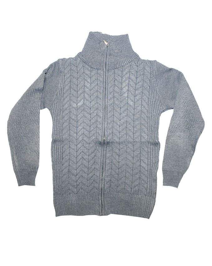 Kid's Unisex Cardigan- Grey