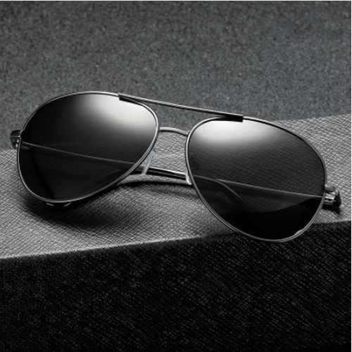Men Photochromic Sunglasses  Polarized-Black