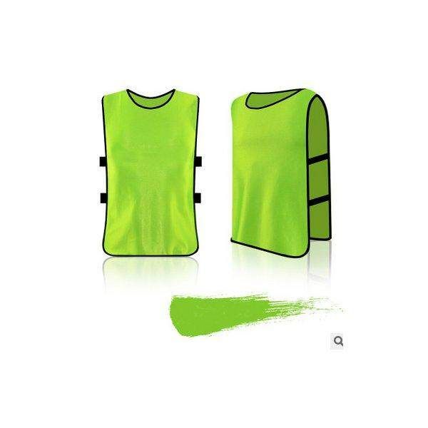 Team Combat Training Scrimmage Vests Soccer Basketball Adult Tank Top Lacrosse Jerseys-Adult Size Fluorescent Greenadult Size