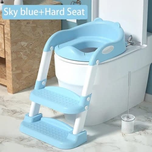 Kids Foldable Toilet Ladder Seat -54cm Height
