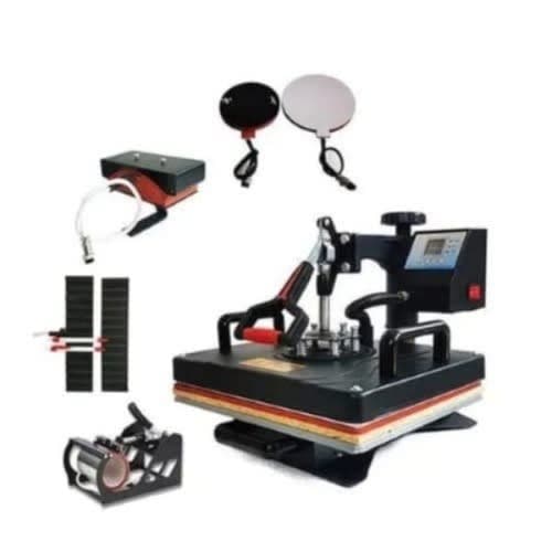 More & More Heat Transfer Machine - 6 In 1 Combo With Pen Press