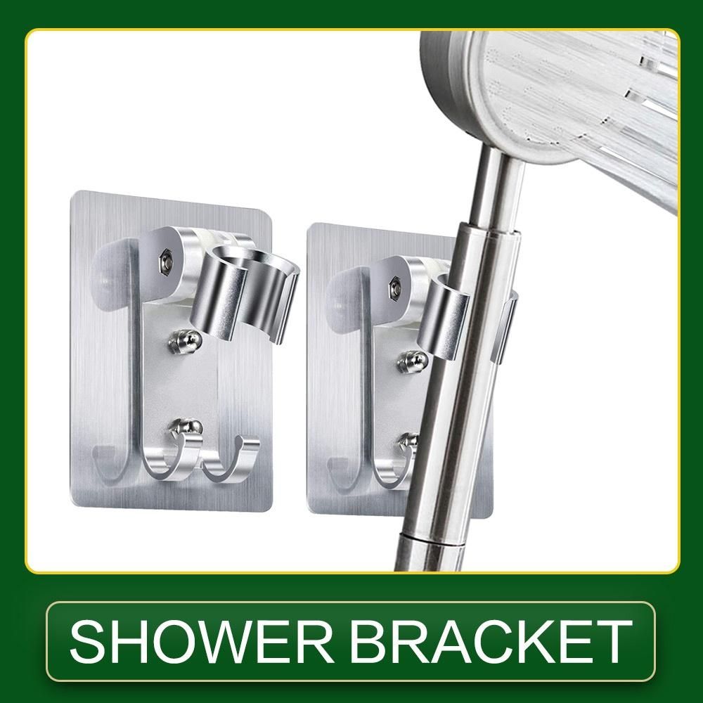 1PC Aluminum Shower Stand Adjustable silver