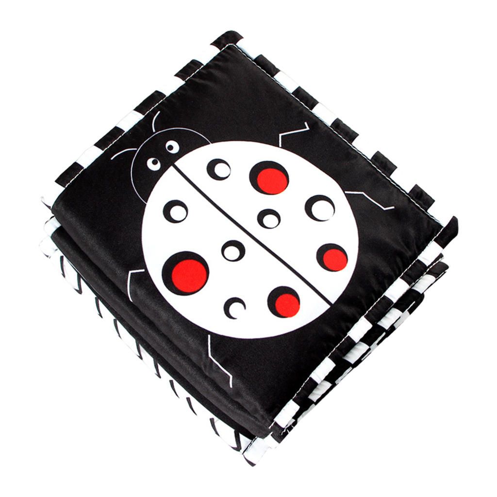 Soft Cloth Books For  And White Crinkle Ladybird