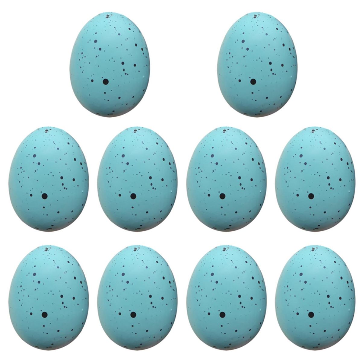 10Pcs Easter Egg Craft Easter Artificial Egg Decoration Green