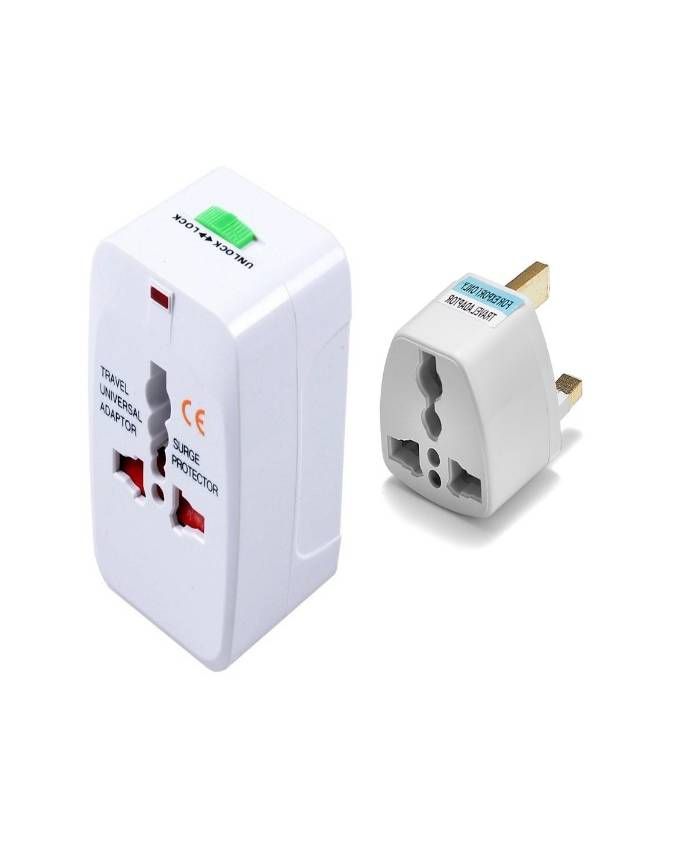 Plug Adaptor EU US UK AU And  3 Pin Travel G Converter