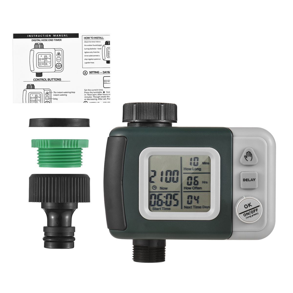 Digital Automatic Watering Timer Programmed Garden