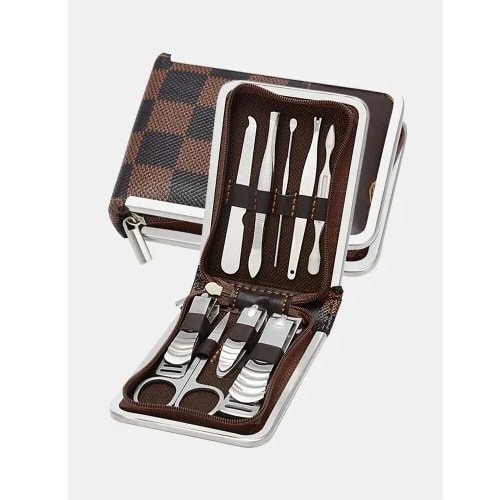 Nail Clippers Set - 9 Pieces - Stainless Steel
