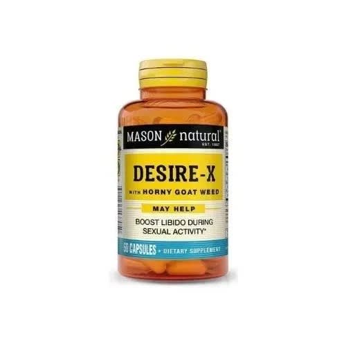 Mason Natural Desire-x With Horny Goat Weed - 60capsules