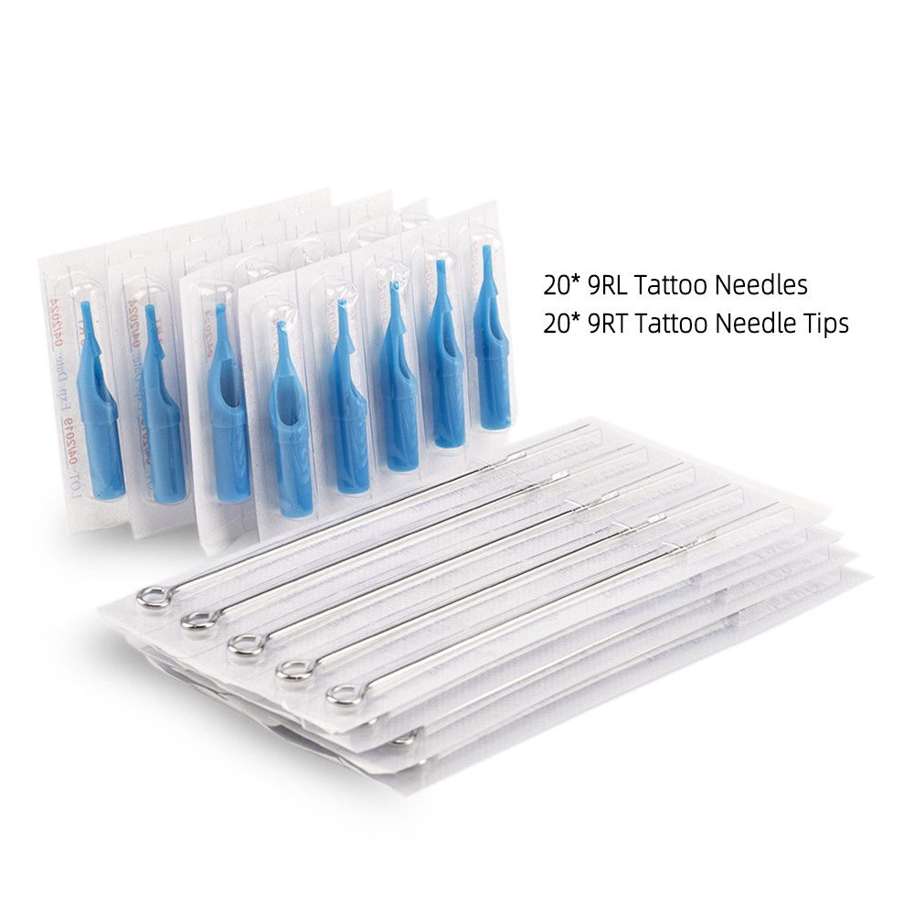 Tattoo Needles   Cartridges Set 20pcs Disposable Tattoo