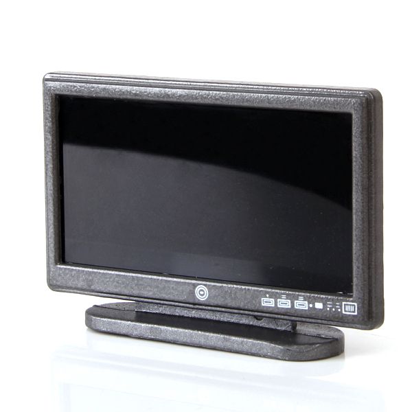 112 Dollhouse Miniature Wide Screen Television Flat-Panel