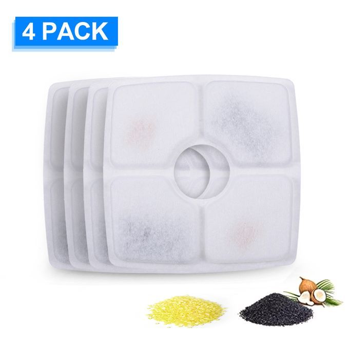 Cat Water Fountain Filters Replacement Filters For Pet-4pcs