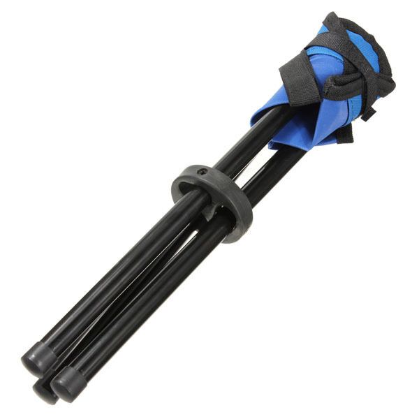 Folding Chair With 3 Legs Picnic Seat Outdoor Camping BBQ(blue) Blue