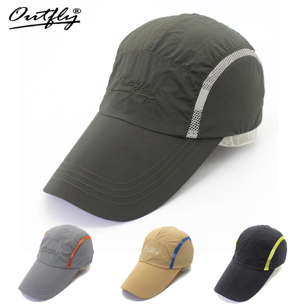 Summer Quick-Drying Baseball Cap Stitching Breathable Luxury Cap For Men's Fishing Camping Outdoor Sports Golf Sun Cap 55-60 cm