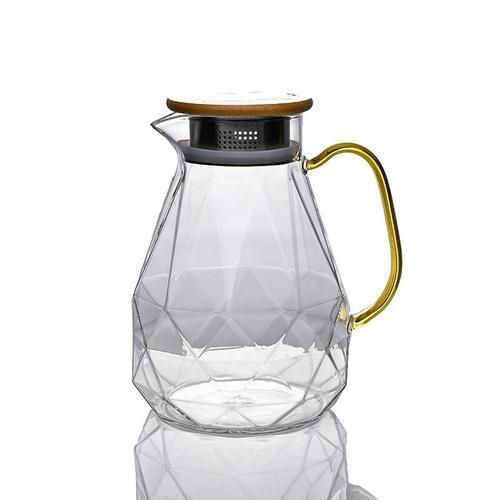 Clear Borosilicate Glass Teapot Advocate Filter Heat Resistant Loose Leaf Tea Kettle Pot Tool Set Tea Infuser  Tea Pot