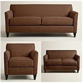 Ultra 6 Seater Sofa Brown