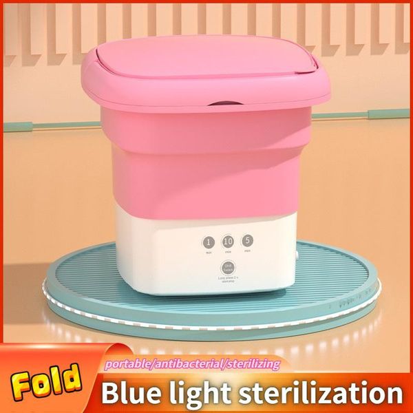 Mini Folding Washer Portable Antibacterial Travel Washer