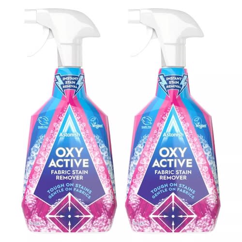 Oxy Active Fabric Stain Remover  For Upholstery & Fabrics - 750ml - X2