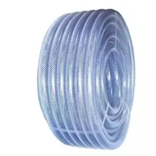 Clear Braided Pvc Hose - 50m - 38