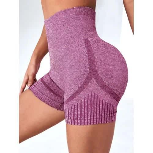 Ladies Tight / Short Pants - Non Padded Underwear - Purple