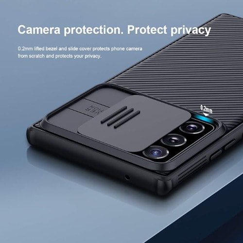 Protection Case With Slide Camera Cover For Samsung Galaxy Note 20 Ultra