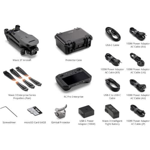 Mavic 3t Worry-Free Basic Combo - Camera Drone 640&times;512 Thermal Imaging Camera