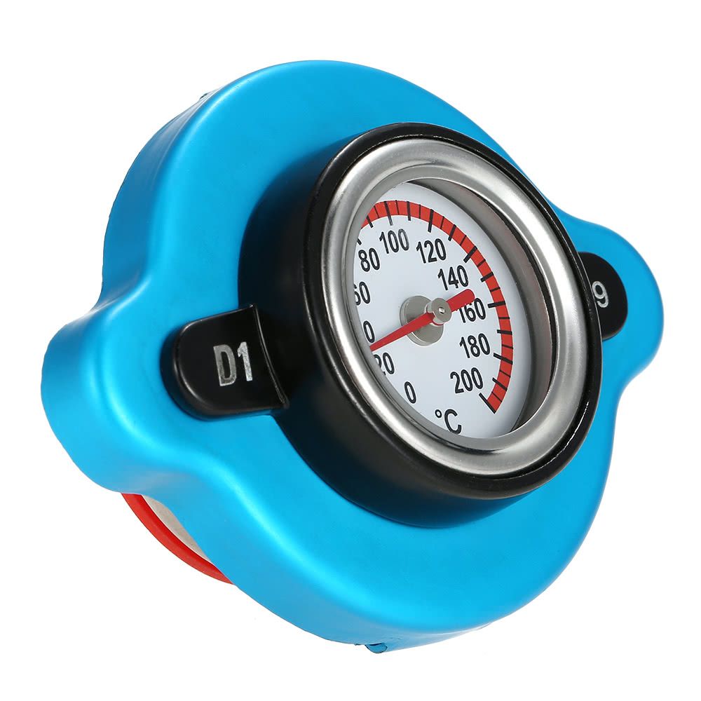0.9 Bar Thermostatic Radiator Cap Cover With Water Temp