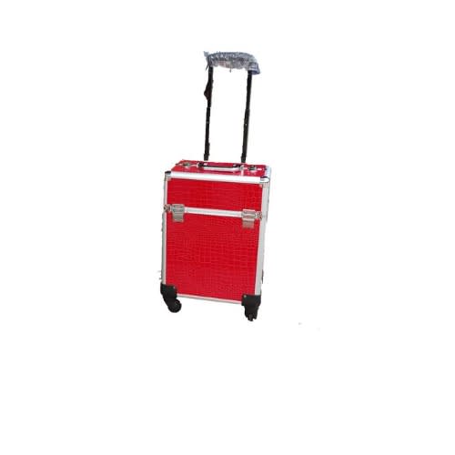 Professional Trolley Box - Red And Silver