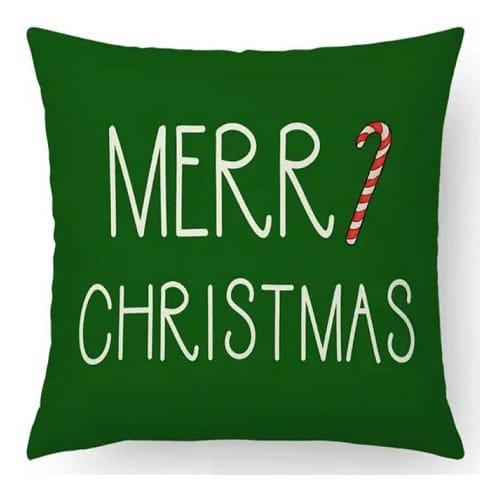 18 X 18 Inch Merry Christmas Throw Pillow