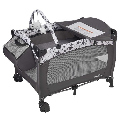 Evenflo Portable Babysuite Dlx Playard Pop Star
