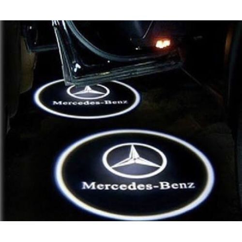 Mercedes-Benz 3D Led Door Logo Shadow Lights (For 4 Doors)