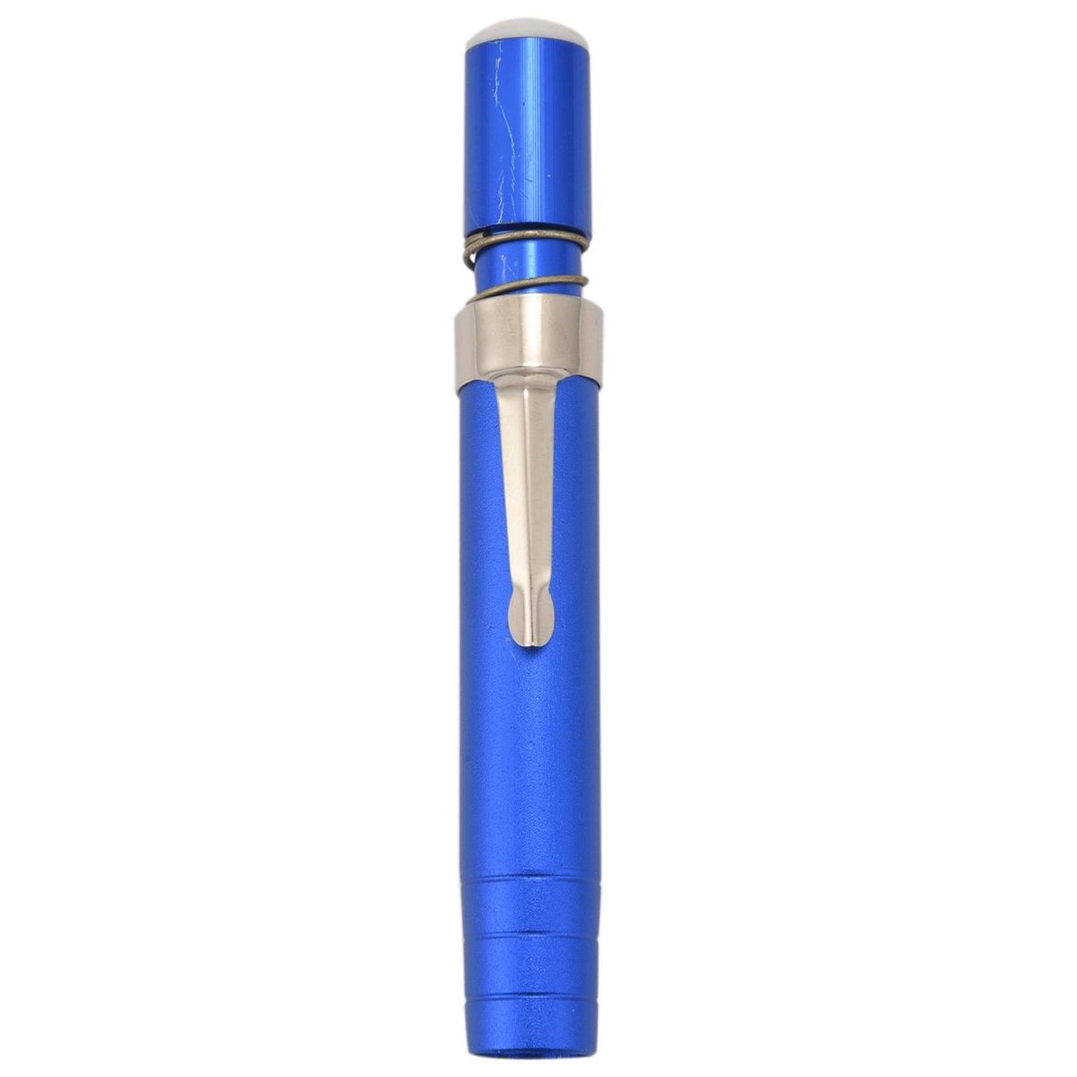 1 pcs Black Aluminum alloy Chalk Holder blue
