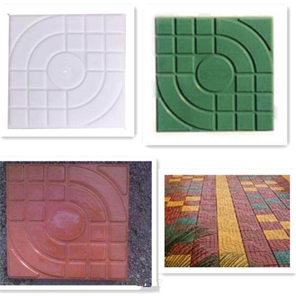 25*25*4CM Garden Path Concrete Plastic Brick Mold Paving Pavement Walkway Pavement Mold For Making Pathway