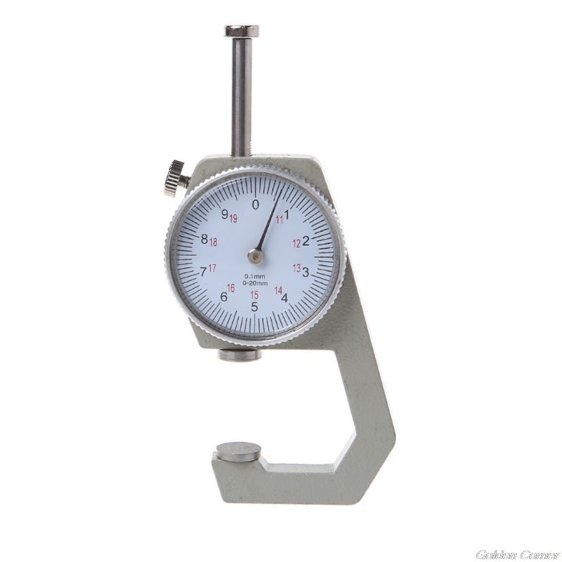 Dial Thickness Gauge 10 20mm Leather Paper Thickness