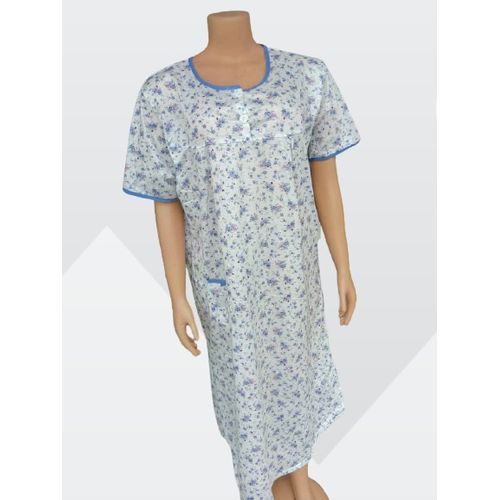 Short Sleeve Female Night Gown