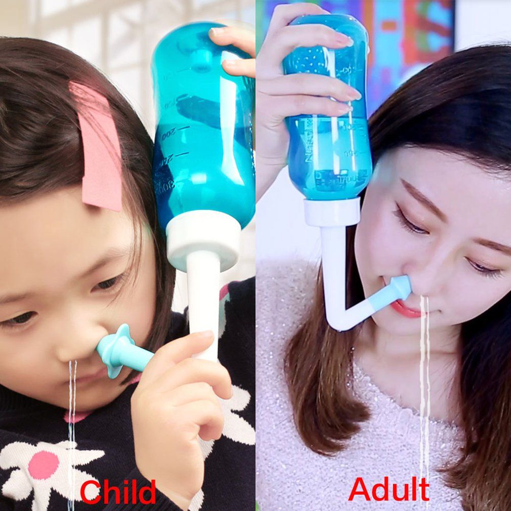 Household Nasal Wash Pot Sinus Nose Cleaner 300ml
