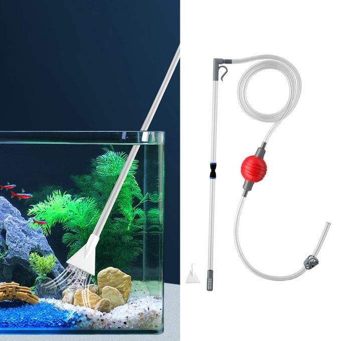 Aquarium Water Changer, Gravel Cleaner, Fish Tank Vacuum Siphon Pump,
