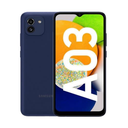 Galaxy A03 - 6.5"HD+ - 64GB ROM - 4GB RAM - 48MP - Dual SIM - 4G LTE - 5000mAh - Blue