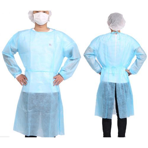 Disposable Gowns-blue 10pcs
