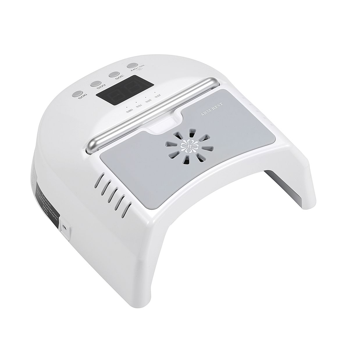 72W Cordless Fan Nail Lamp UV LED Lamp Nail Dryer For
