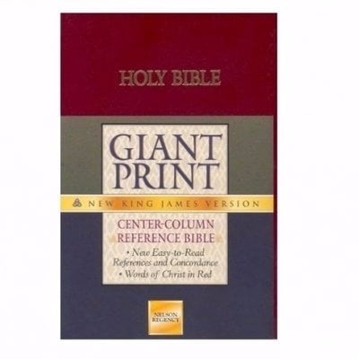 NKJV Super Giant Print Reference Bible