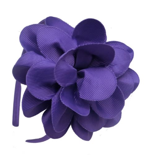 Bow Hair Band- Purple