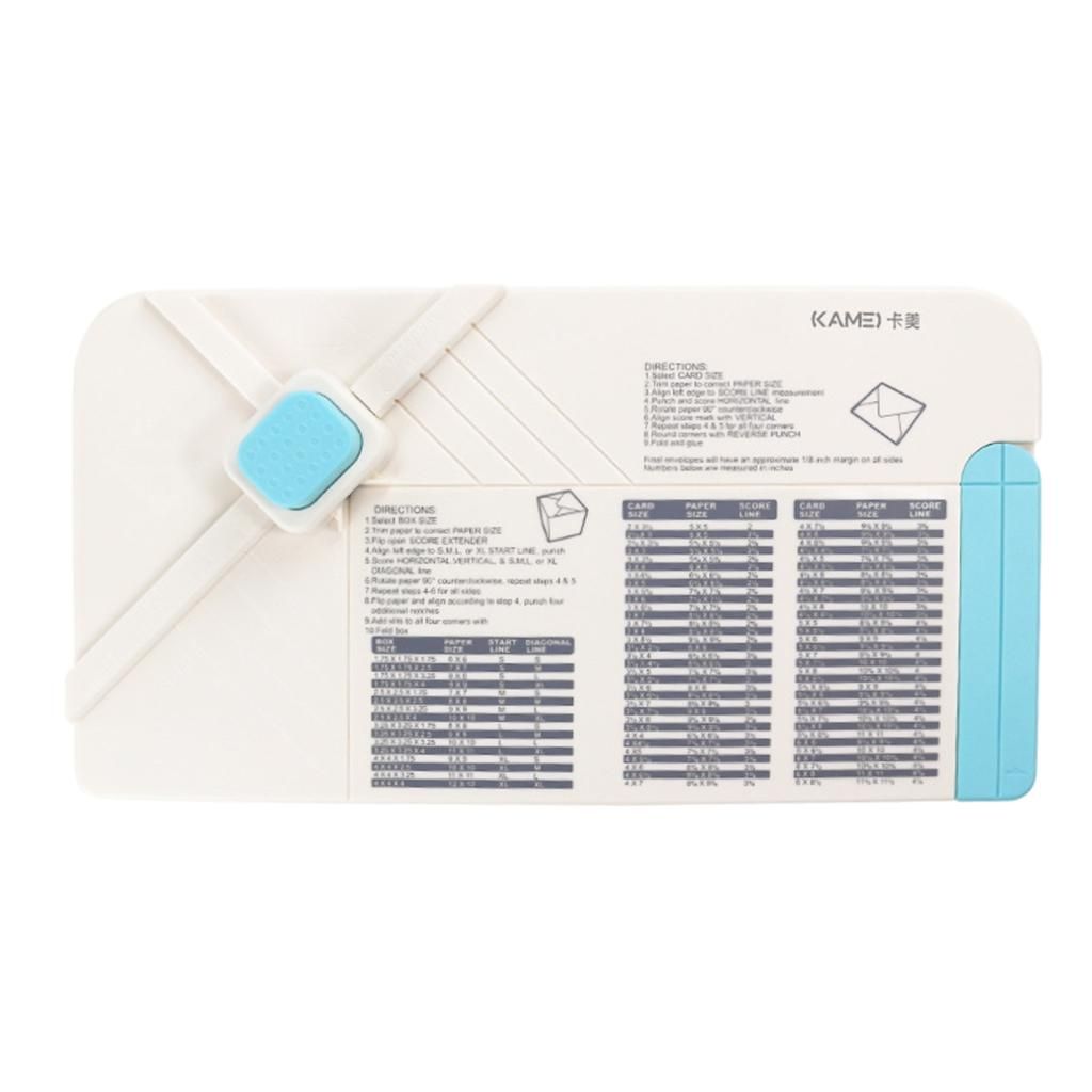 Professional Gift Box Scoring Board Measuring Tool For