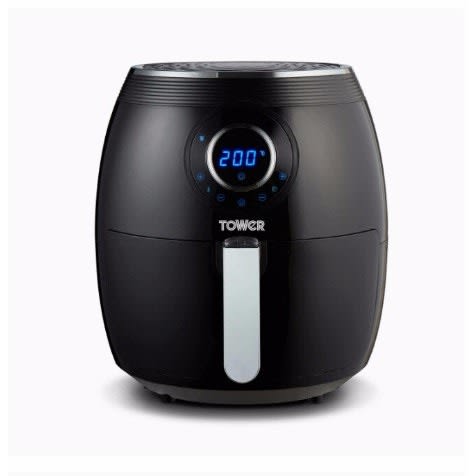 6.5L XL Digital Air Fryer Oven With Rapid Air Circulation, 60 Minutes Timer & LED Display - 1800W
