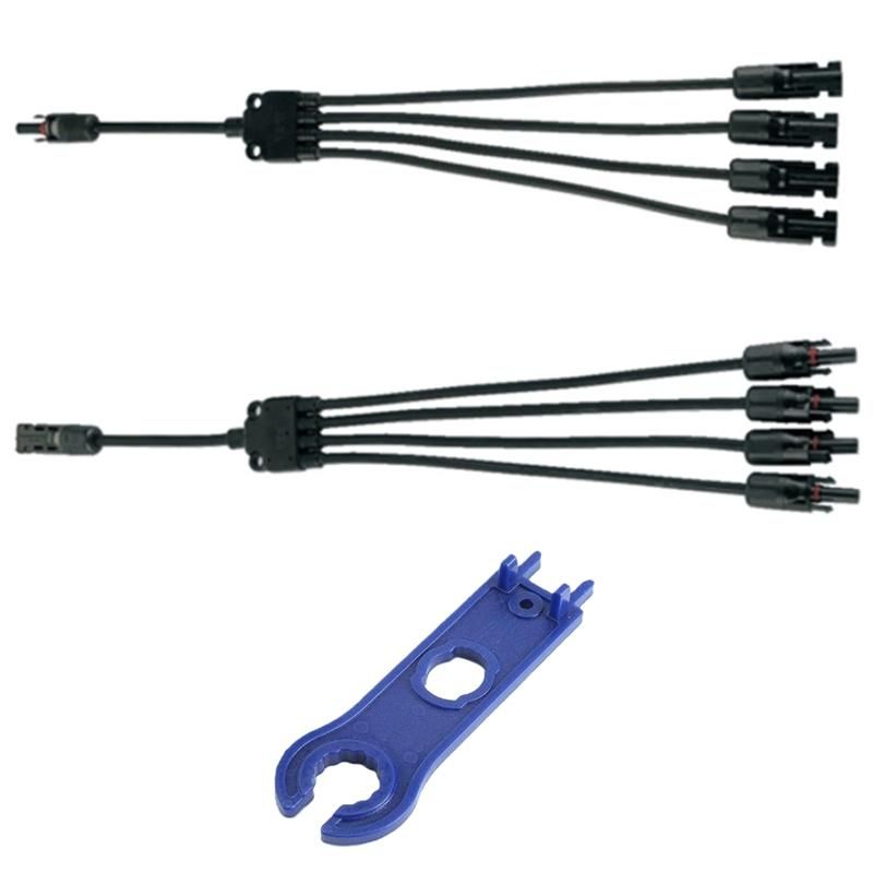 M/FFFF and F/MMMM Solar Connector+Wrench DC1500V Y Branch Pa
