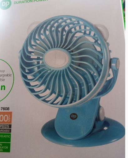 Rechargeable USB Clip\Table Fan