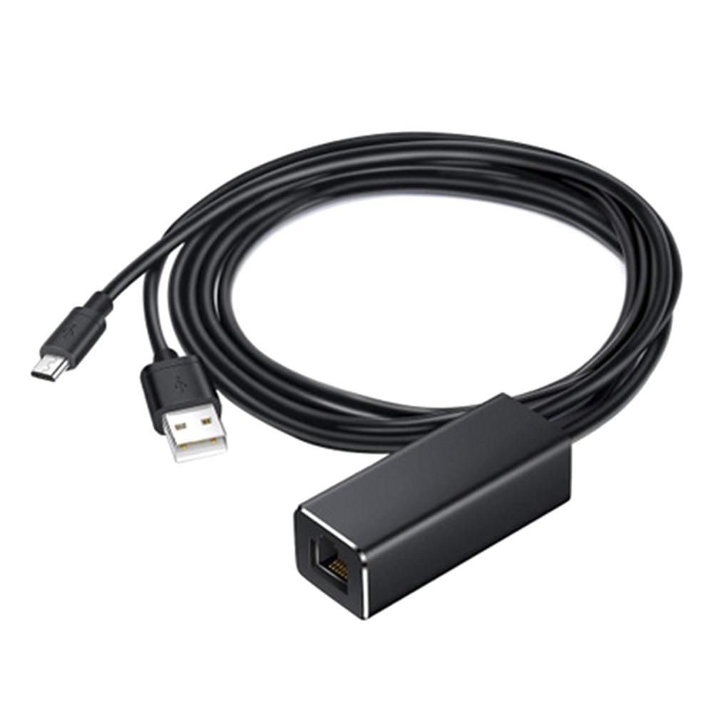 Micro-USB to RJ45 Ethernet Adapter Playing Decoration