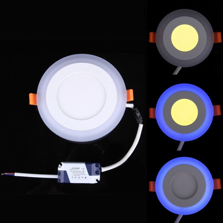 6W + 3W LED Double Panel Light